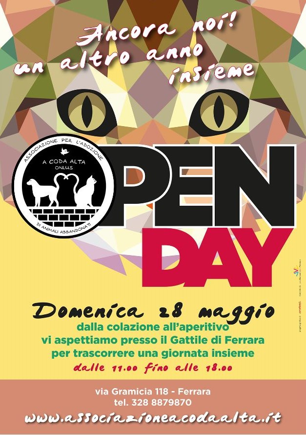 Open Day In Gattile 28 Maggio 17 Associazione A Coda Alta Ferrara
